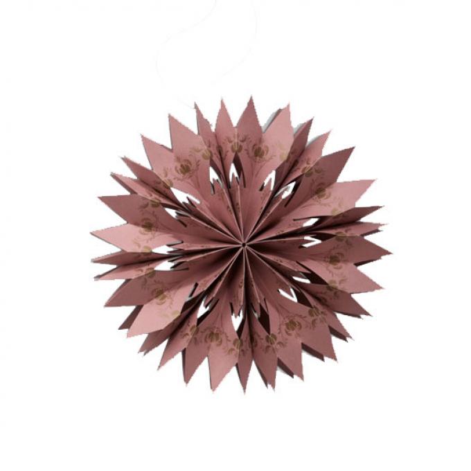 Papieren kerstster 'HRYM'