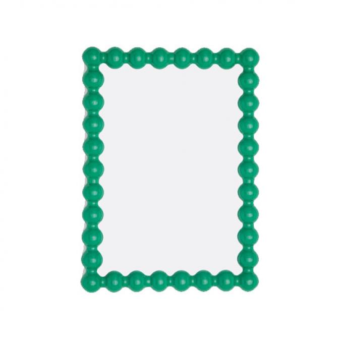 Groene gelakte spiegel 'Lomia'