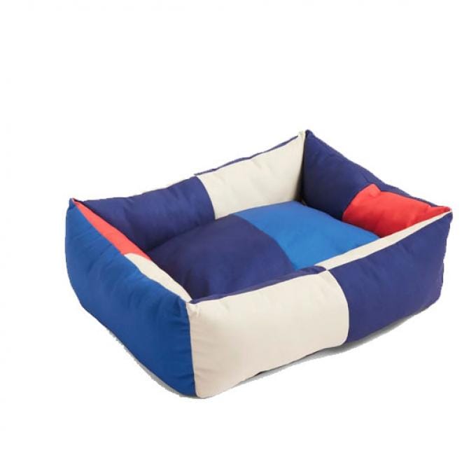 Meerkleurige hondenmand