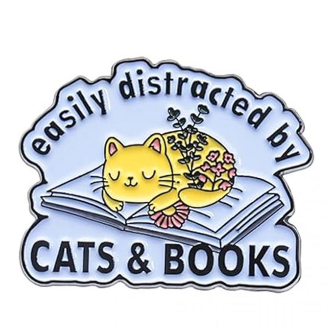 Roze pin 'Sorry, I'm all booked'