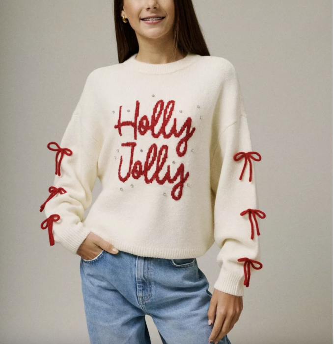 Le pull Holly Jolly