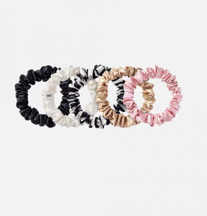 Les élastiques en soie 