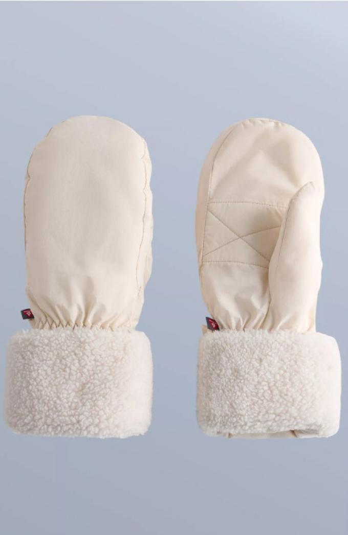 Skihandschoenen met teddy