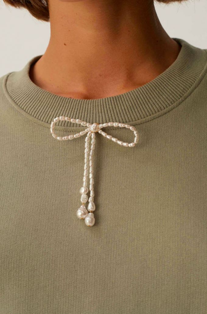 La broche bijoux perles