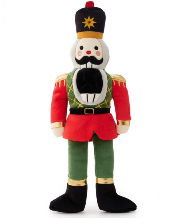 Pluchen notenkraker-speeltje