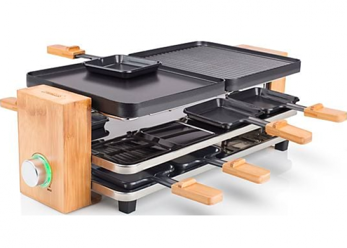 Un appareil à raclette 