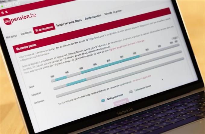 Pas de calcul disponible sur mypension.be avant 2027: voici 