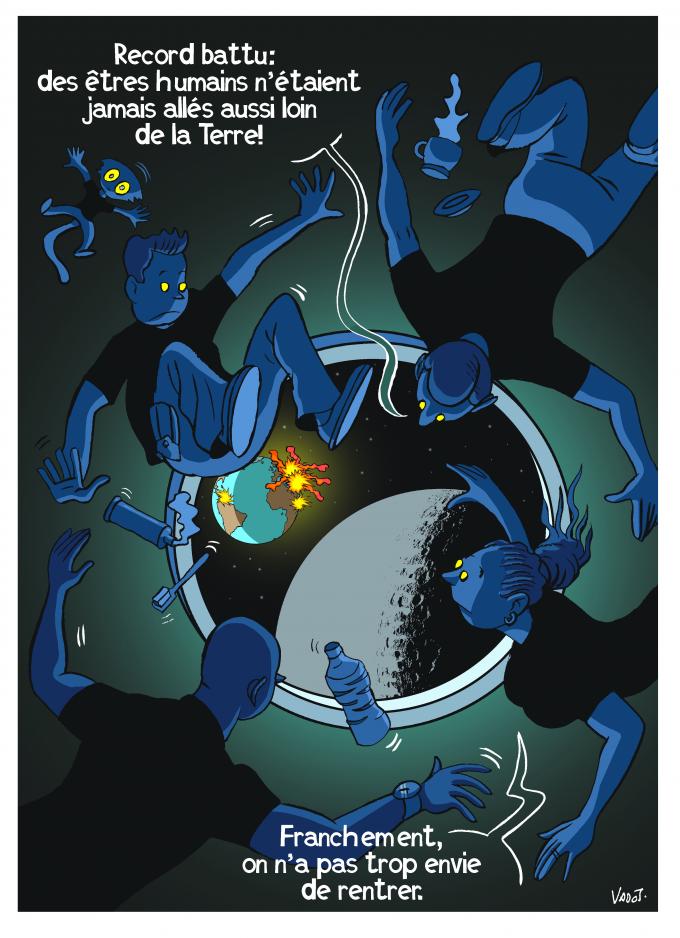 Les Vadot de la semaine: mission Atermis, Sénat et prix du carburant