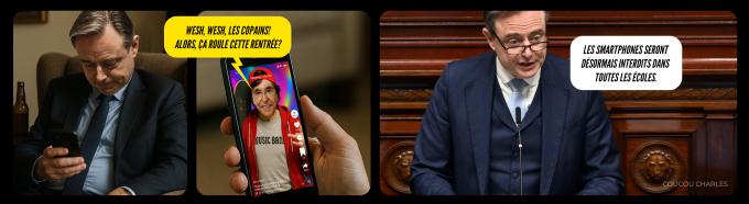 Le Coucou Charles de la semaine: Bart De Wever contre les TikTok d’Elio Di Rupo