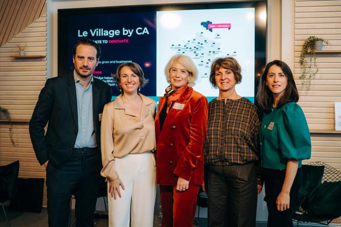 Le Crédit Agricole installe son premier accélérateur belge à Bruxelles : 8 start-ups seront accompagnées pendant 2 ans