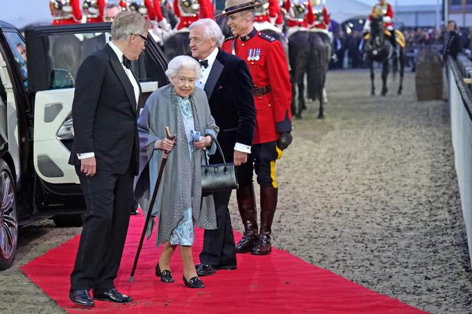 Arrivée triomphante de la reine Elizabeth, dimanche 16 mai 2022