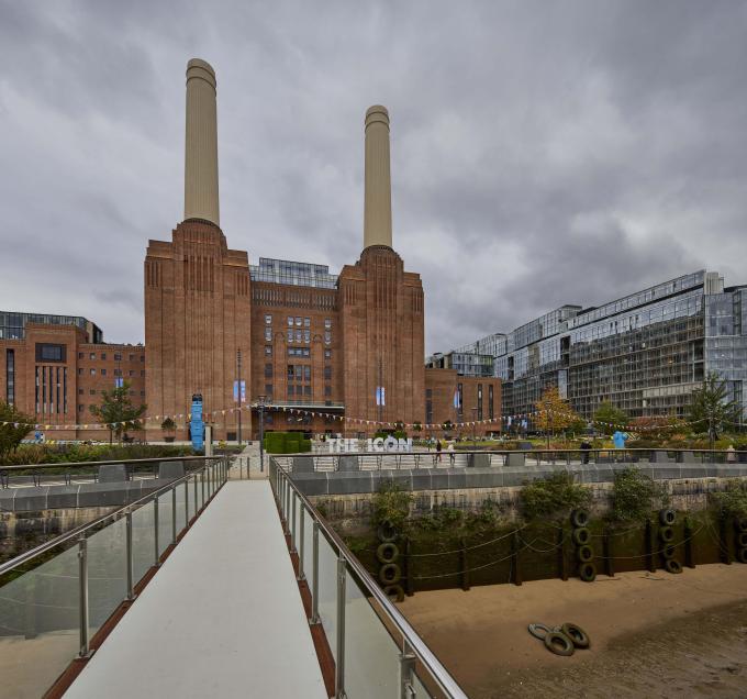 La centrale de Battersea à Londres renovee