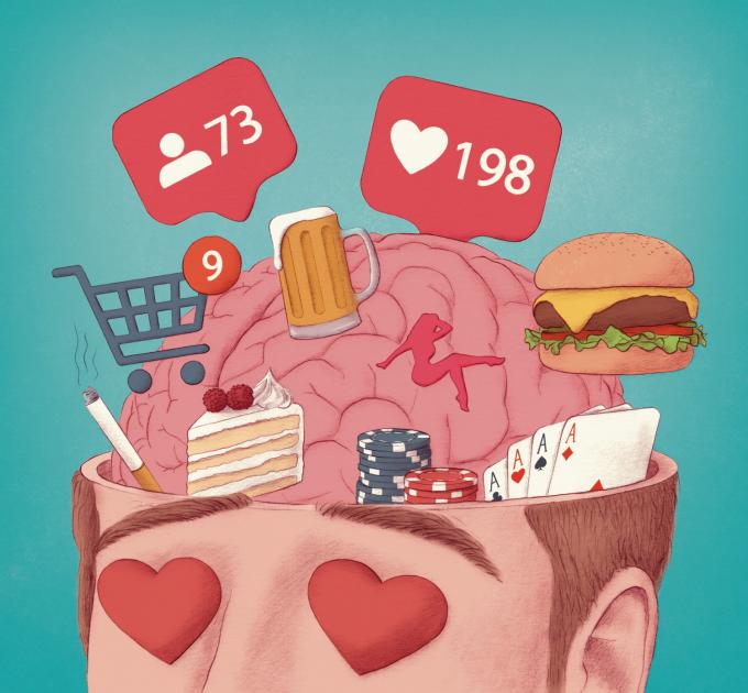 ‘De dopaminepiek bij een lijntje coke is duizend maal sterker dan bij lekker eten’