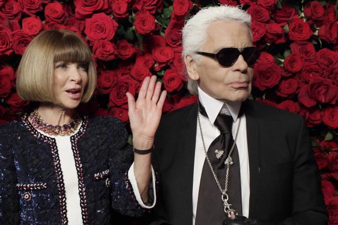 karl lagerfeld anna wintour 2011