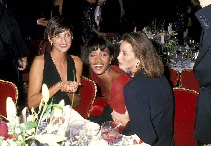 Linda Evangelista, Naomi Campbell 1989