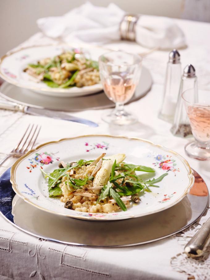 recette fregola aux asperges