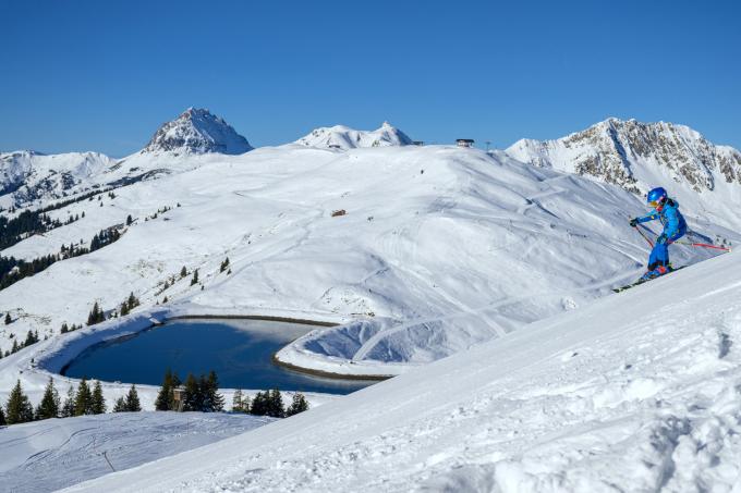 station de Kitzbuhel en Autriche