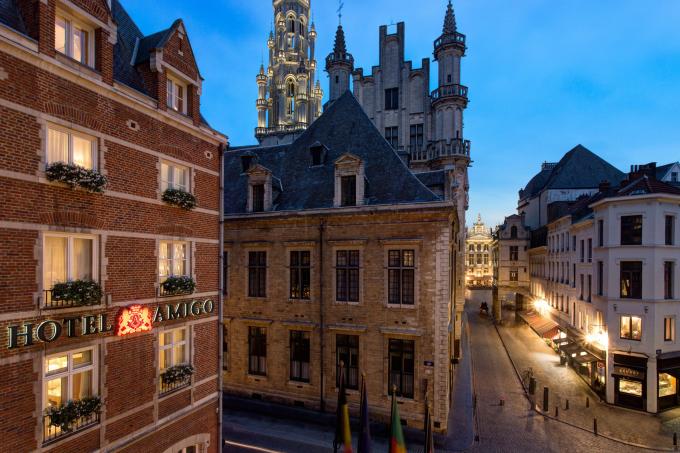 Amigo Bruxelles hotel histoire