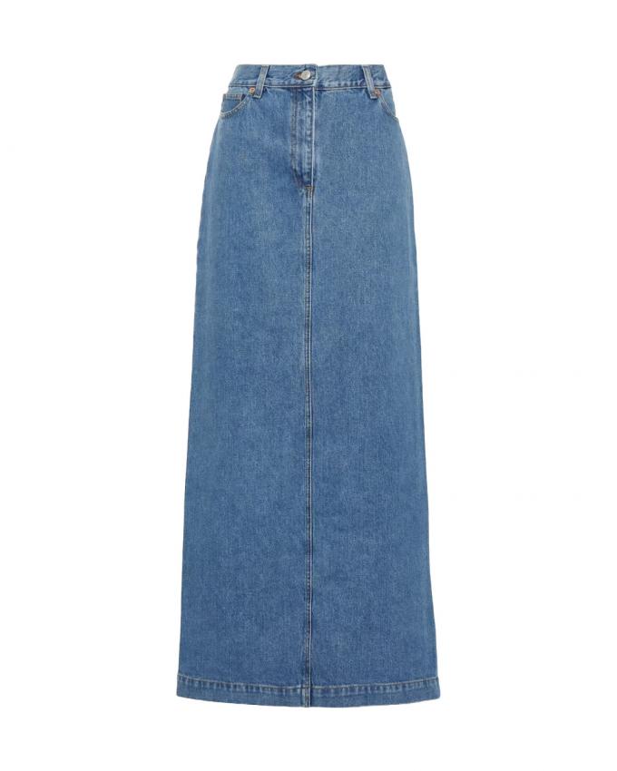 Maxi denim rok 