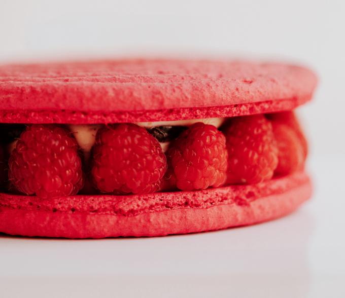 recette macaron framboises joost arijs