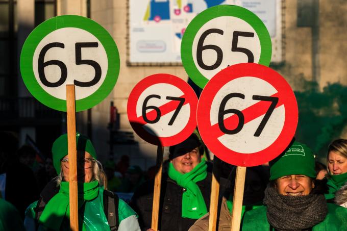 Vakbonden organiseren nieuwe nationale betoging op 12 mei