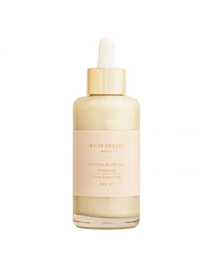 Glitterolie met SPF30