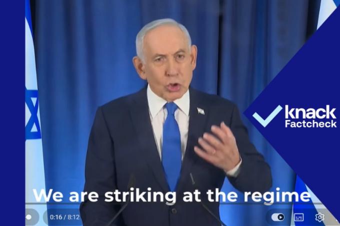 Factcheck: beelden van persconferentie met Benjamin Netanyahu zijn niet gemaakt met artificiële intelligentie