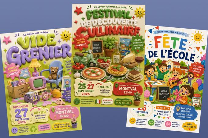 Les affiches IA sont partout, dérangent et lassent, mais est-ce grave? «Il faut distinguer deux cas de figure»