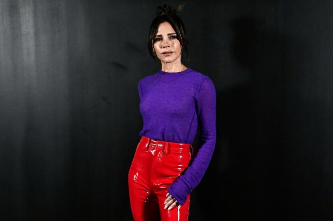 Victoria Beckham en mars 2022 au show Saint Laurent