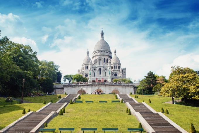 la basilique du sacre coeur a Paris