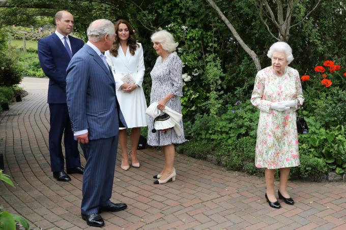 William Kate Charles Camilla ELizabeth