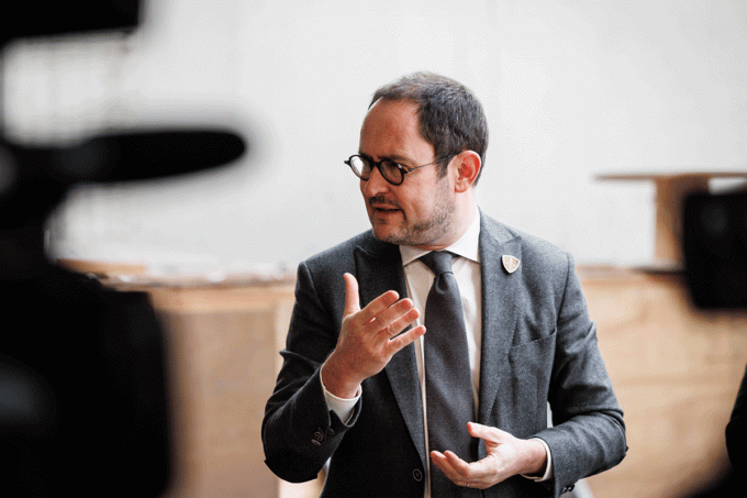 De verrijzenis van Vincent Van Quickenborne: ‘Voor het eerst in jaren kan ik weer ongeremd mijn gedacht zeggen’