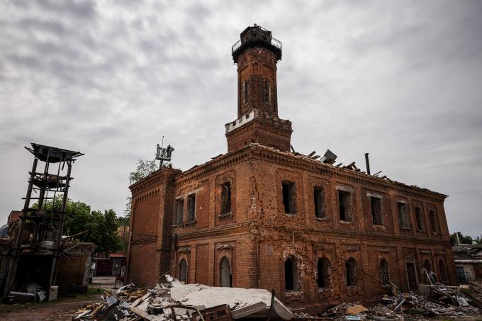 Caserne de pompiers construite en 1887 à Karkhiv