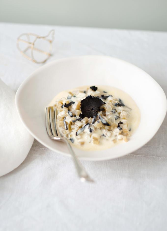 Risotto aux truffes et au champagne