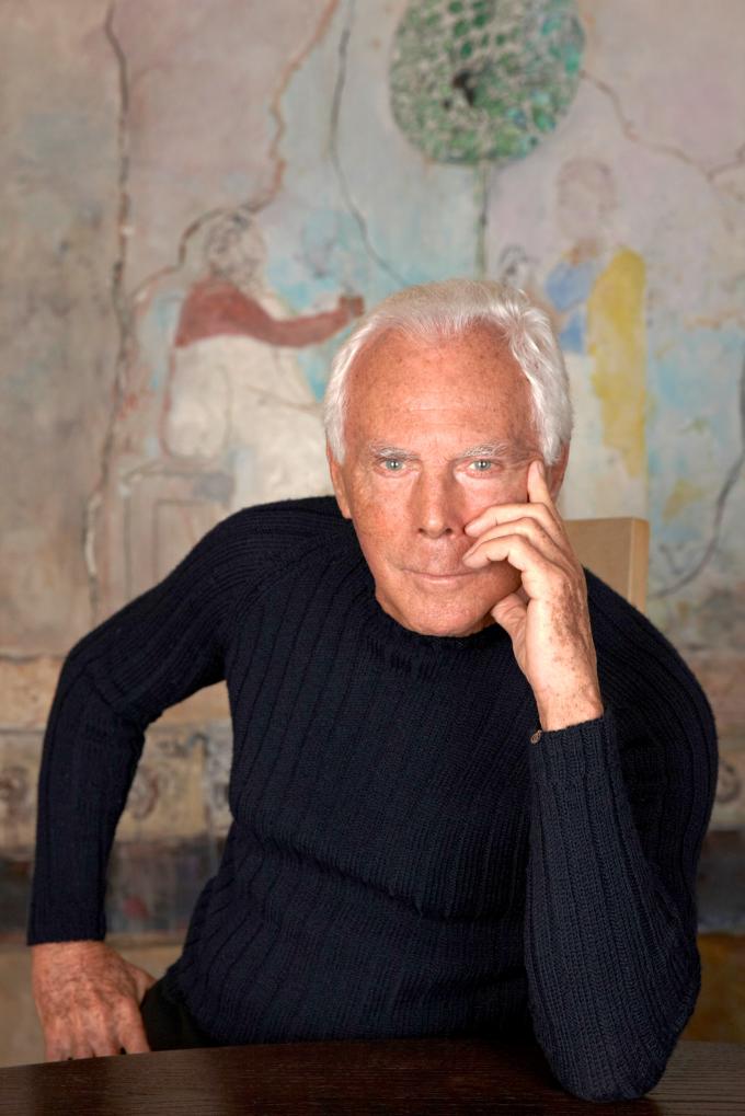 portrait de Giorgio Armani