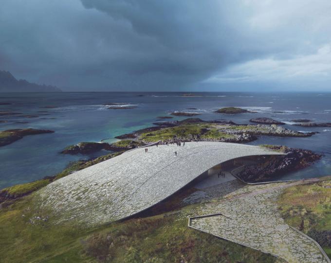 The Whale, Dorte Mandrup, Andenes, Norvège, 2025 © Dorte Mandrup A/S, MIR