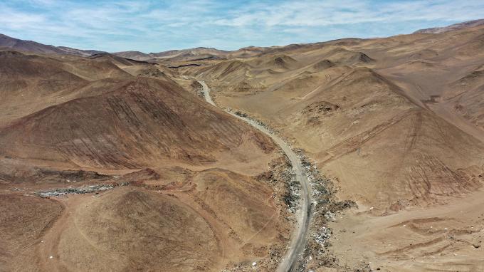 Atacama desert pollution