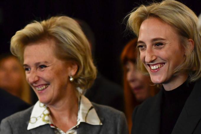 Les princesses Astrid et Maria Laura de Belgique