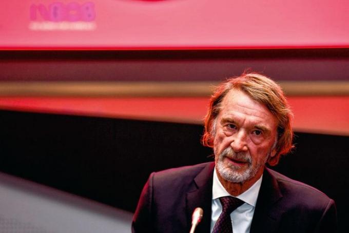 Ineos-voorzitter Sir Jim Ratcliffe.