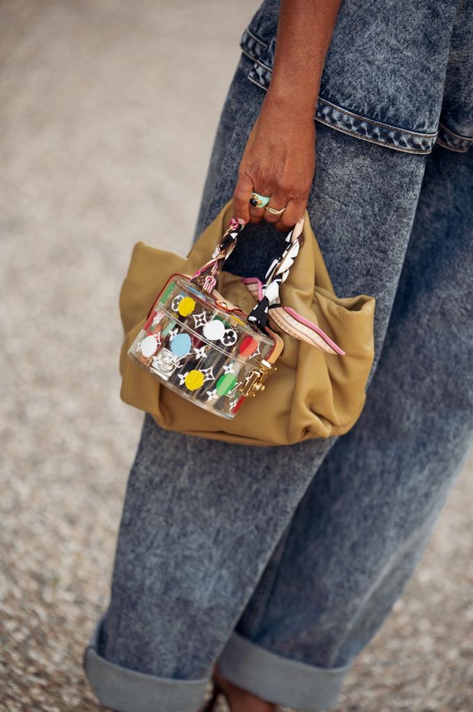 double bag Louis Vuitton