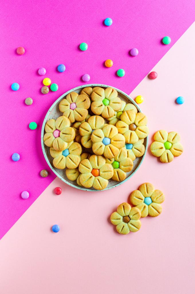 bloemenkoekjes waarmee je kunt trakteren voor je verjaardag