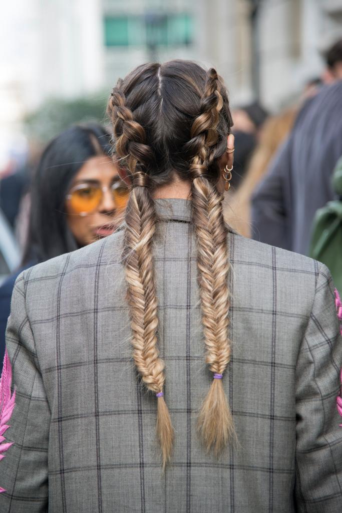 pigtails als kapsels voor warm weer