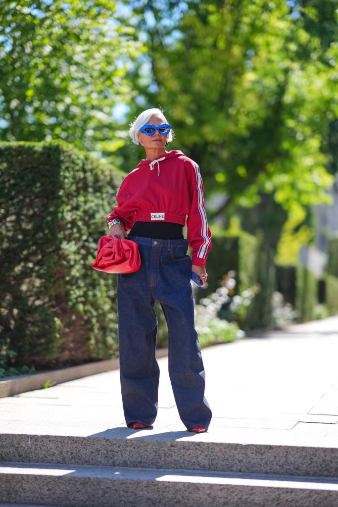 Copenhagen Fashion Week sportieve sweater rood