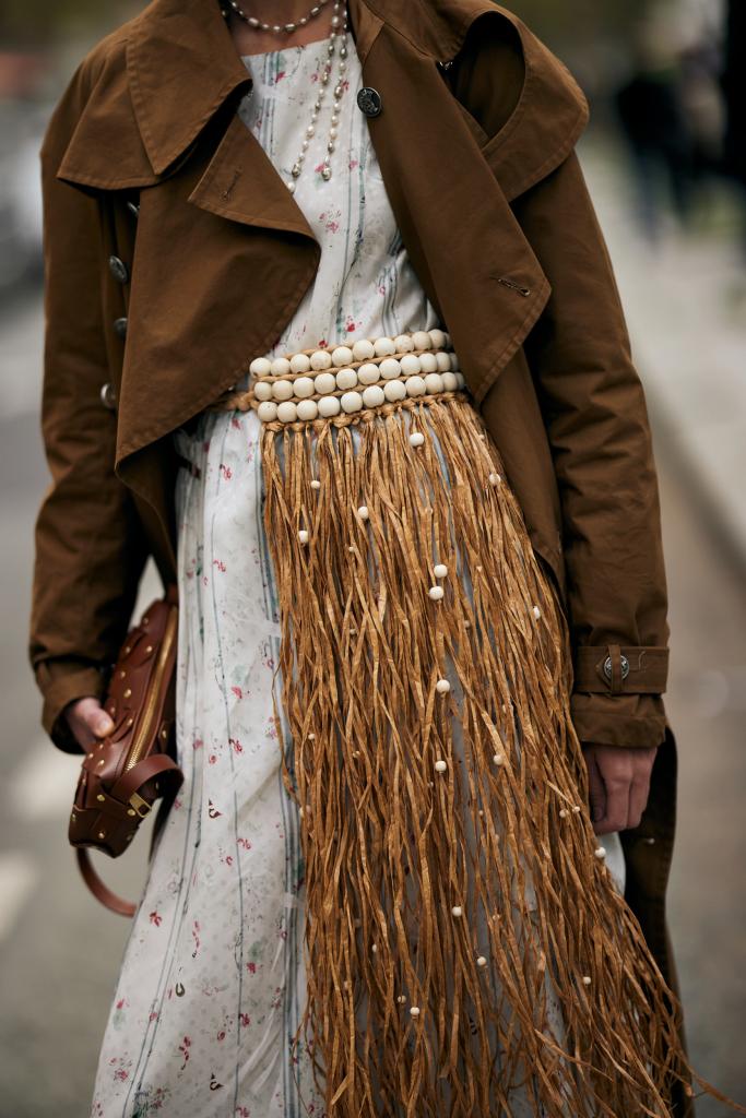 statement riem met fringes