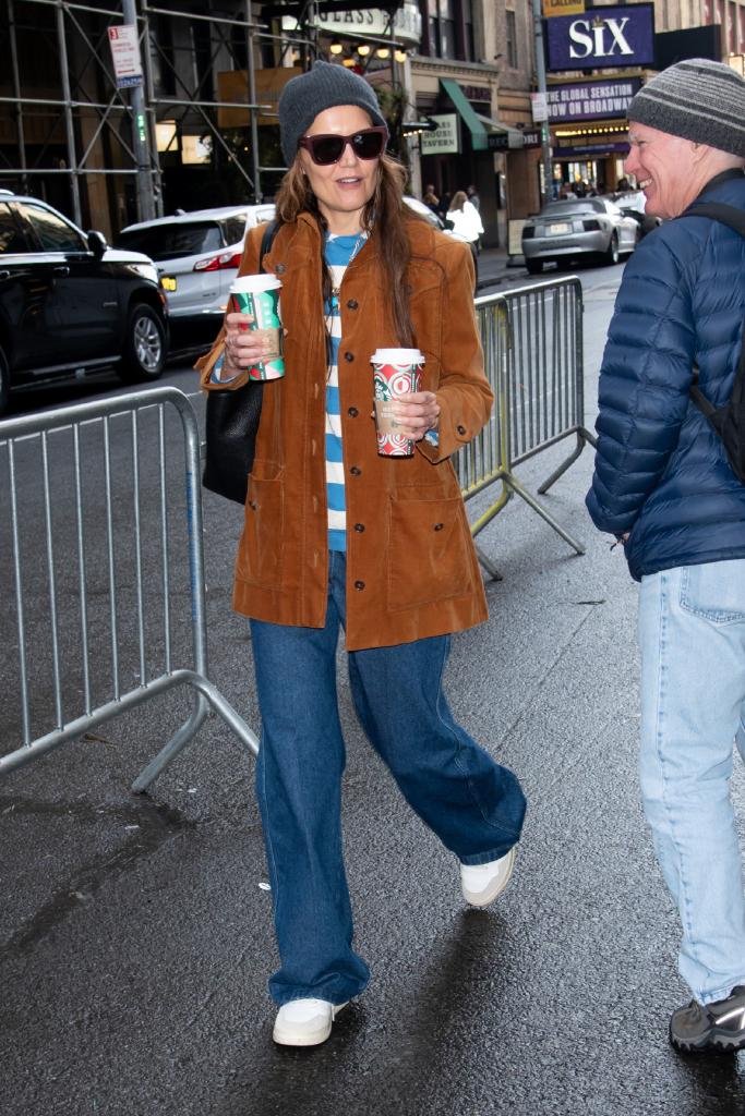 winterlooks katie holmes