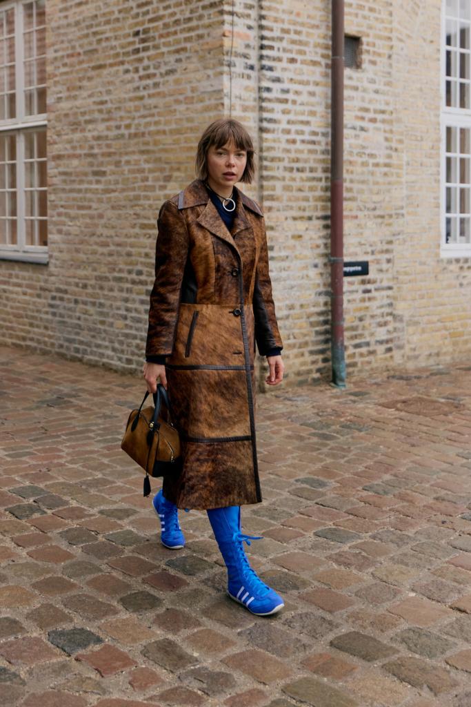 emma fridsell vintage couture look scandinavische streetstyle