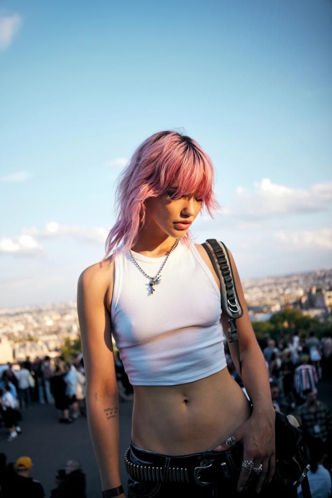 whispy elegante shag cut