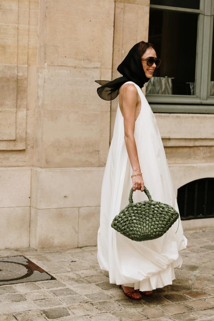 witte ballonjurk zomeroutfits 