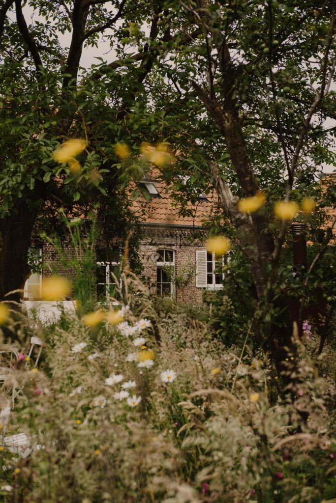 De hoeve dateert uit 1900.