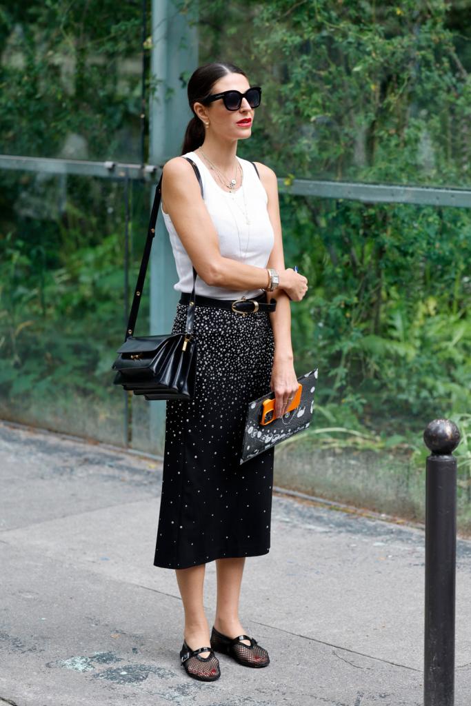 transparante ballerina